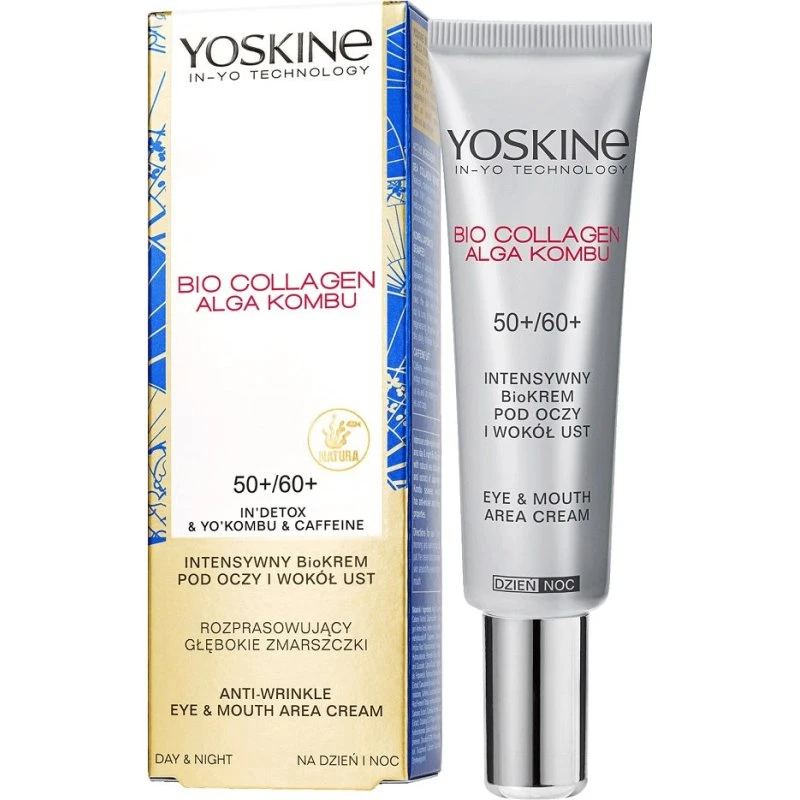 Yoskine Bio Collagen krem pod oczy i wokół ust 15ml