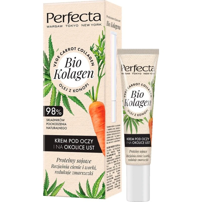 Perfecta Bio Kolagen krem pod oczy i na okolice ust 15ml