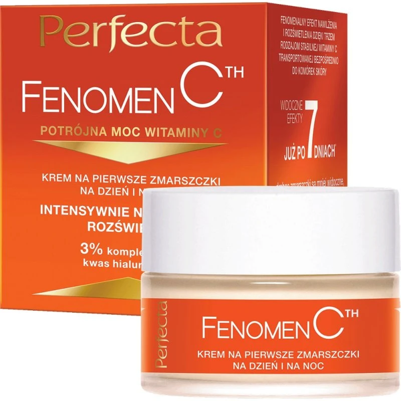 Perfecta Fenomen C krem do twarzy na pierwsze zmarszczki 50ml