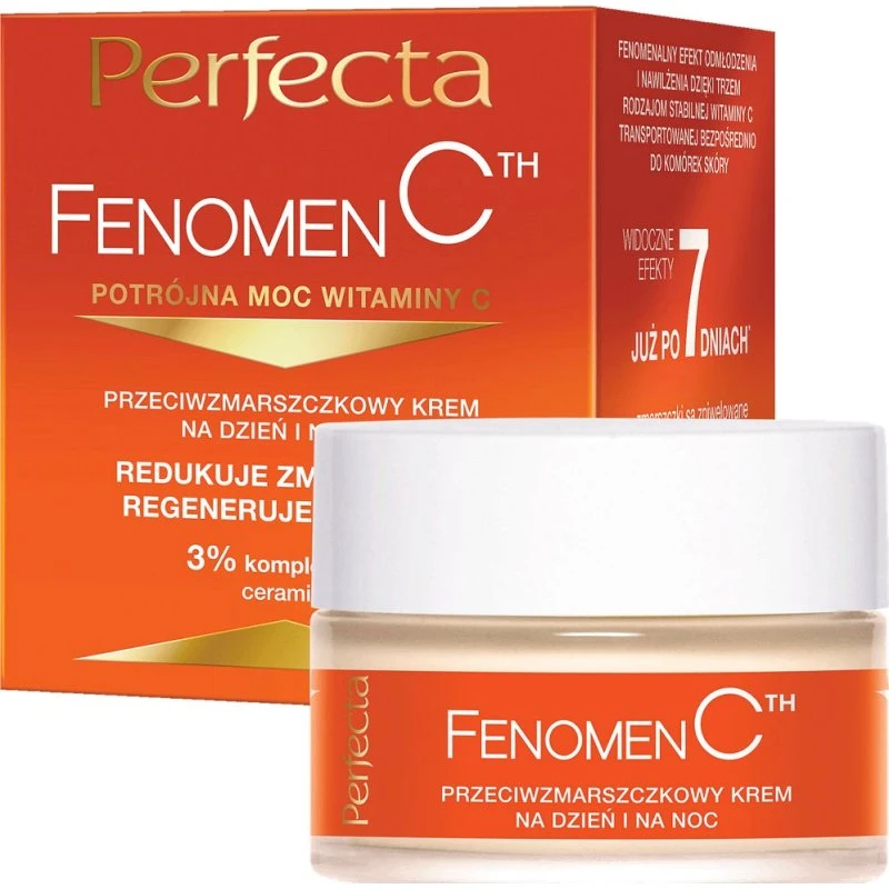 Perfecta Fenomen C przeciwzmarszczkowy krem na dzień i na noc 50ml