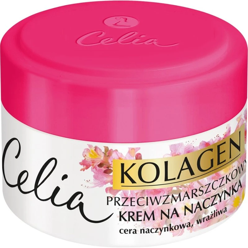 Celia Kolagenowy krem przeciwzmarszczkowy na naczynka 50ml