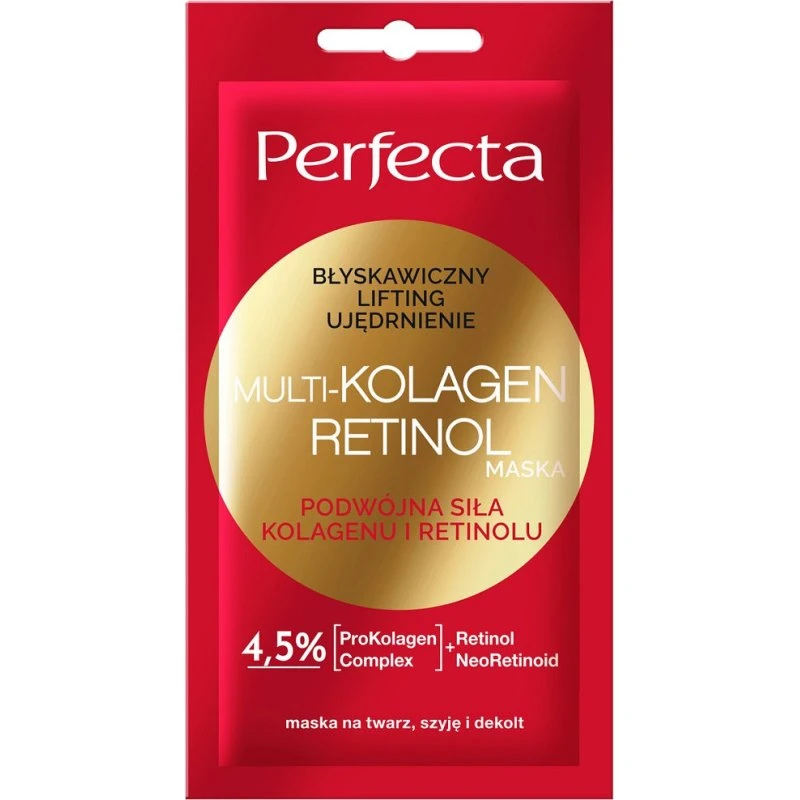 Perfecta Multi-Kolagen Retinol maska liftingująca i ujędrniająca 8ml