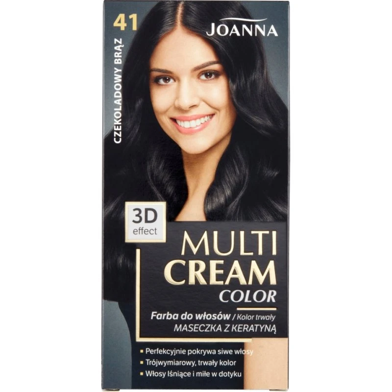 Joanna Multi Cream Color 41 Czekoladowy Brąz