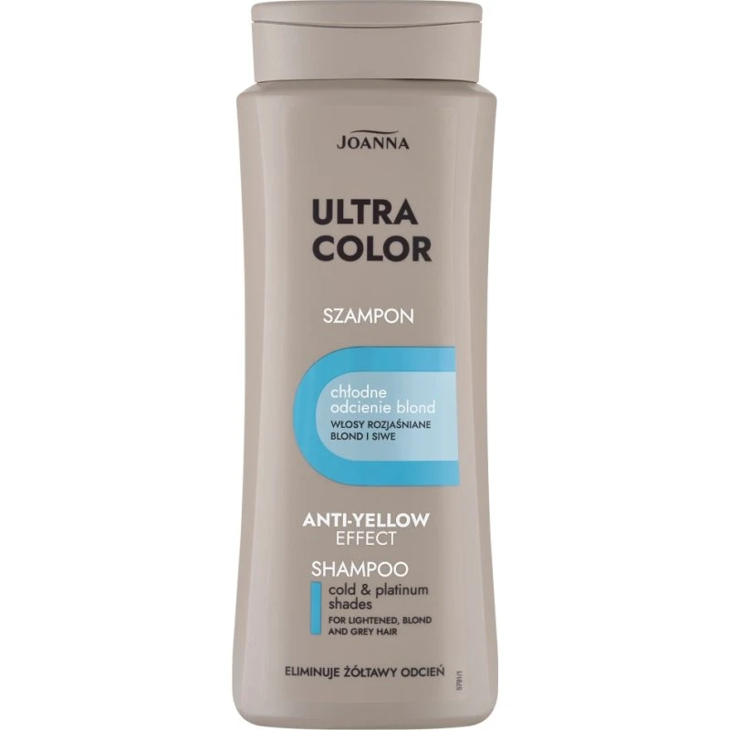 Joanna Ultra Color szampon chłodne odcienie blond 400ml