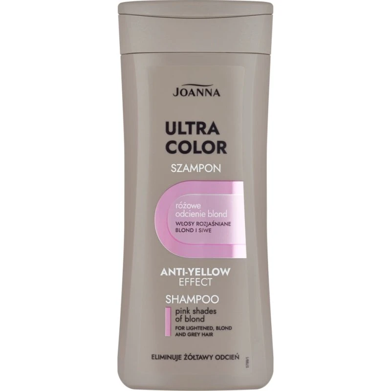 Joanna Ultra Color szampon różowe odcienie blond 200ml