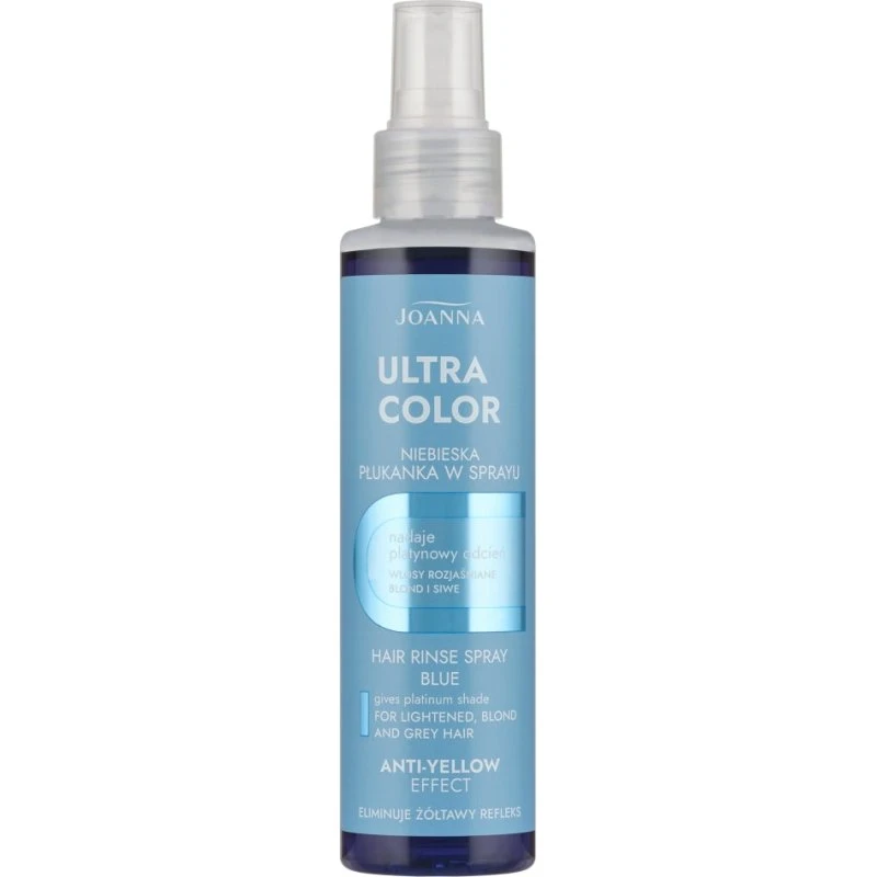 Joanna Ultra Color płukanka w sprayu niebieska 150ml