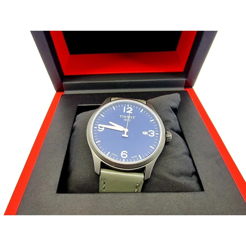 Tissot Gent XL T116.410.37.047.00 M1 – zegarek męski z cyferblatem niebieskim