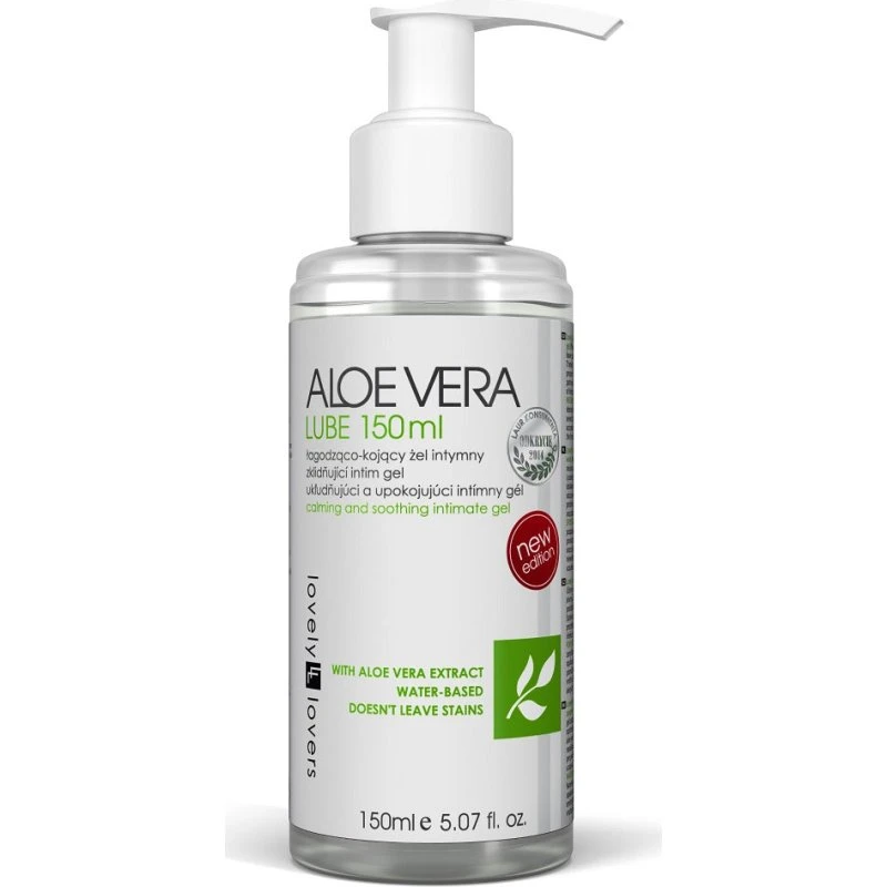 Lovely Lovers Aloe Vera Lube – kojący żel intymny z aloesem 150ml