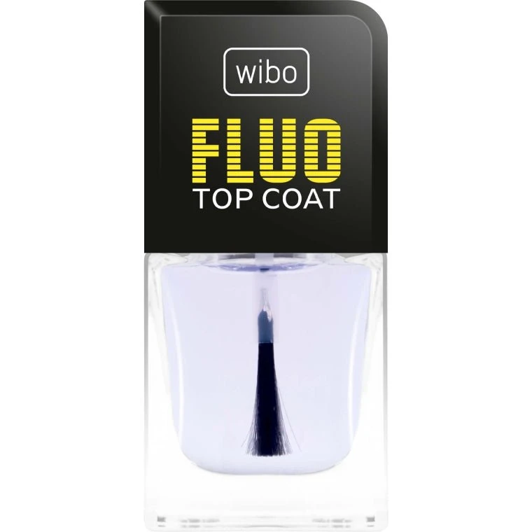 Wibo Fluo Top Coat bezbarwny top do paznokci 8.5ml