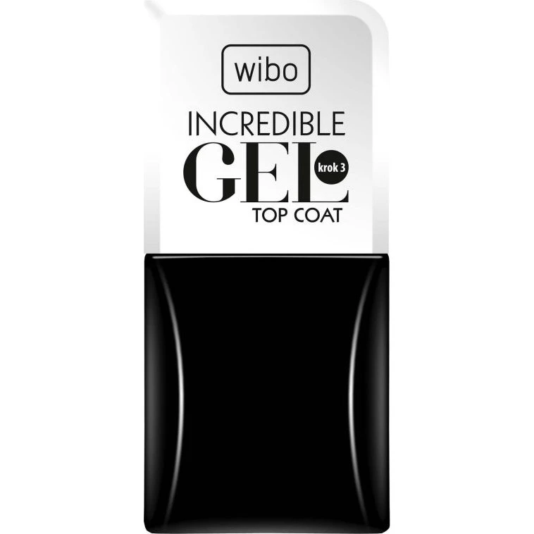 Wibo Incredible Gel Top Coat preparat utwardzający 8.5ml