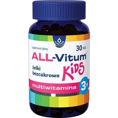 Oleofarm All-Vitum Kids żelki 30 szt. bez cukru