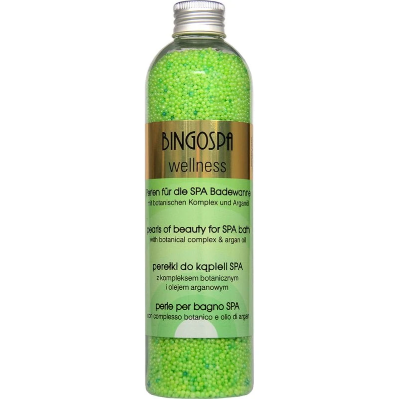 BingoSpa Perełki do kąpieli z kompleksem botanicznym i olejem arganowym 230g