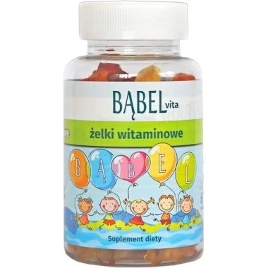 Bąbel Vita żelki witaminowe dla dzieci 60 szt.