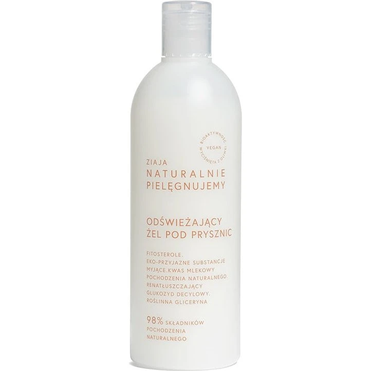 Ziaja Naturalnie Pielęgnujemy odświeżający żel pod prysznic 400ml