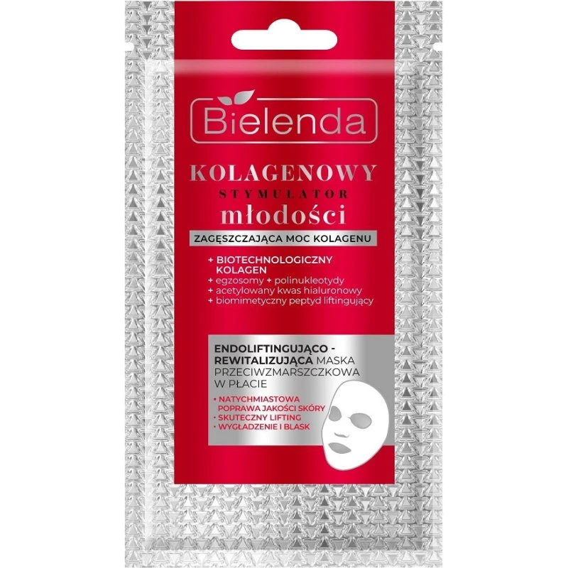 Bielenda Kolagenowy Stymulator Młodości Maska w Płatach 15ml