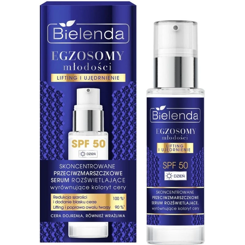 Bielenda Egzosomy Młodości Serum Przeciwzmarszczkowe SPF50 30ml