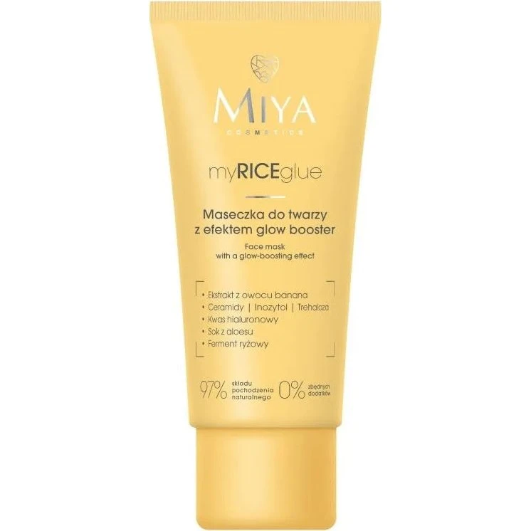 Miya Cosmetics myRICEglue maseczka glow booster 60ml