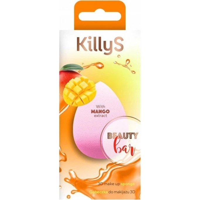KillyS Beauty Bar 3D gąbeczka do makijażu z ekstraktem z mango