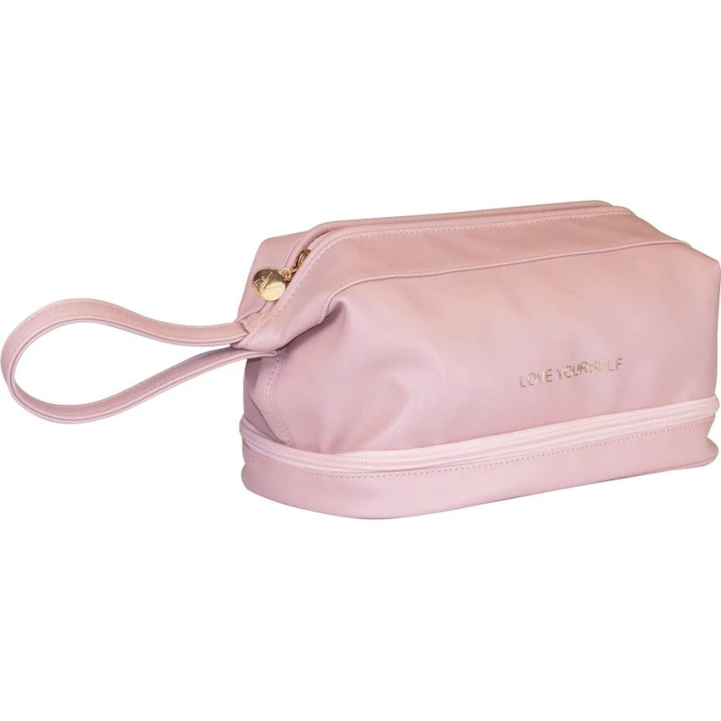 Inter Vion Soft Pink – usztywniona kosmetyczka z organizerem