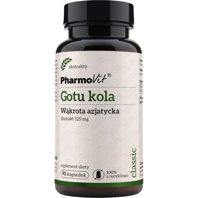 Pharmovit Gotu kola – suplement diety, 90 kapsułek