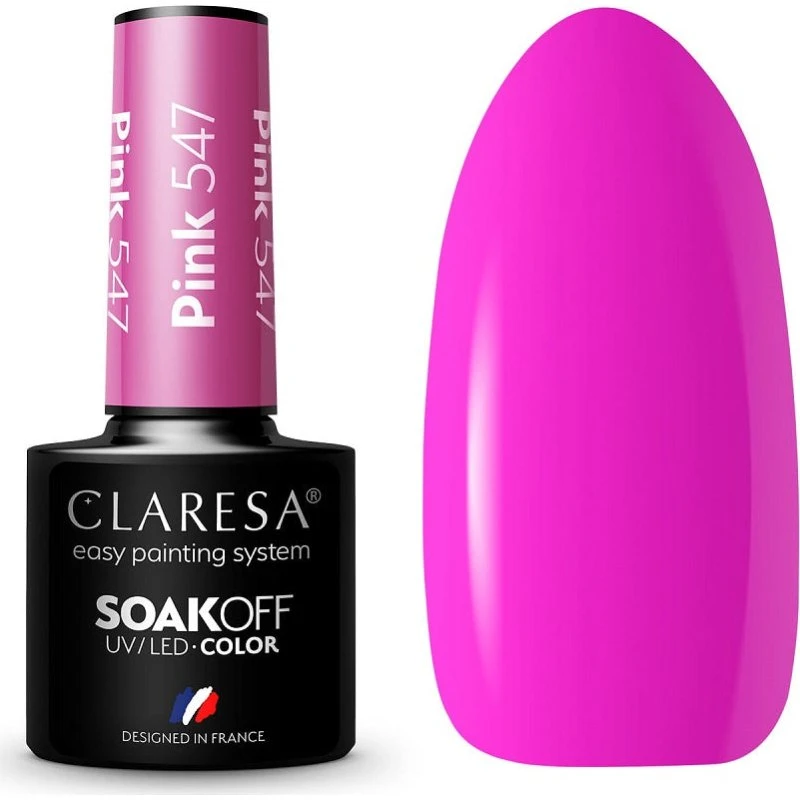 Claresa Soak Off UV/LED Sunny Garden 547 lakier hybrydowy 5g