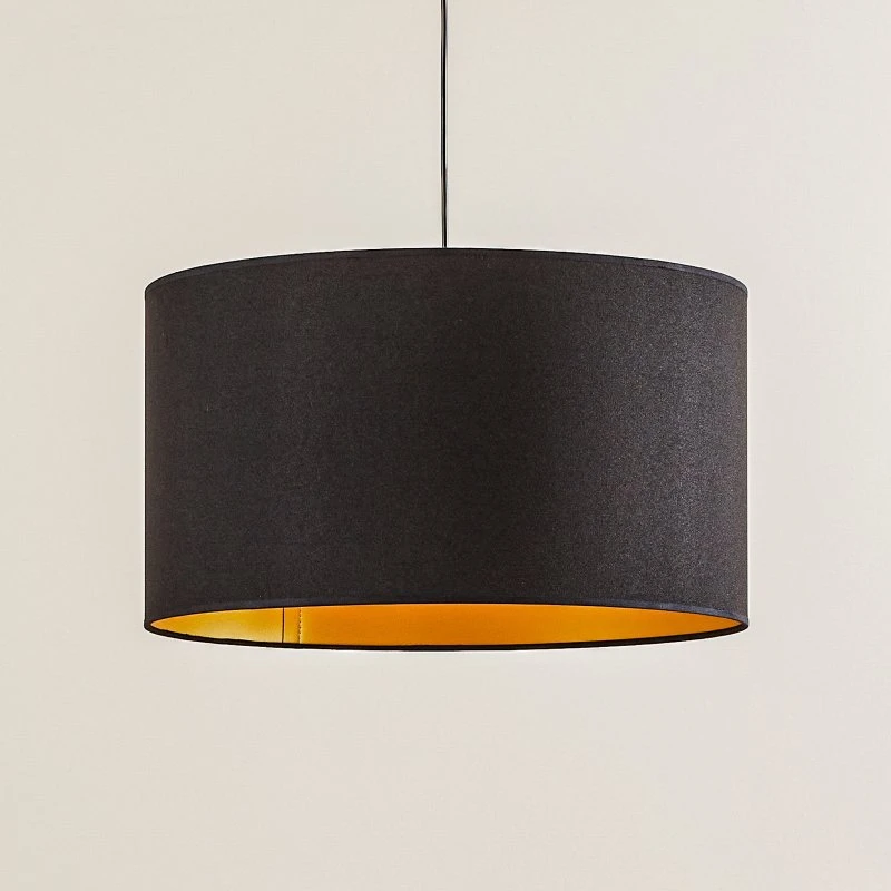 Euluna Roller Lampa Wisząca Ø45 Złoty/Czarny