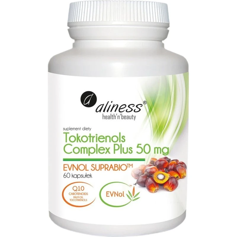 Aliness Tokotrienols Complex Plus 50mg, 60 kapsułek