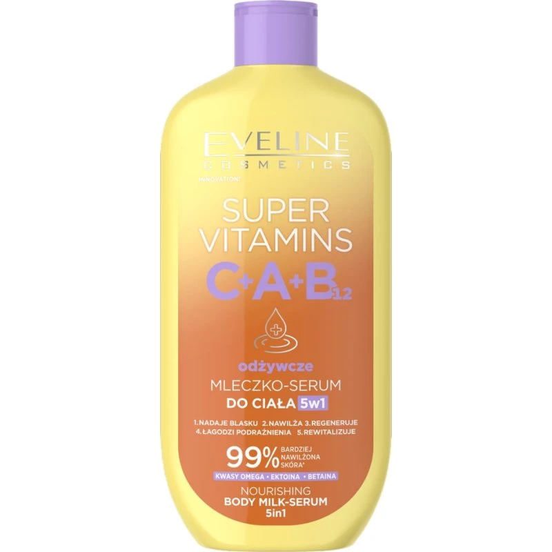 Eveline Cosmetics Super Vitamins odżywcze mleczko-serum 350ml