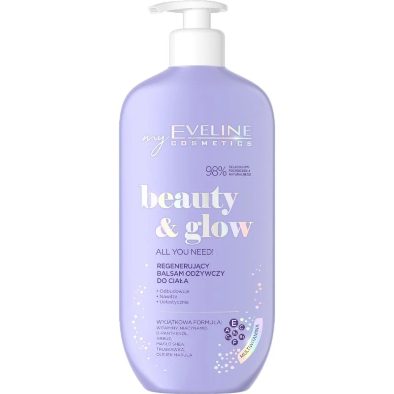 Eveline Cosmetics Beauty & Glow regenerujący balsam do ciała 350ml