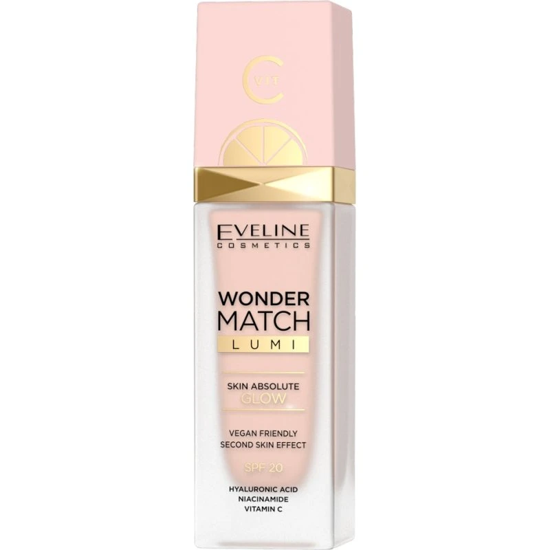 Eveline Cosmetics Wonder Match Lumi Podkład Rozświetlający 20 Nude 30ml