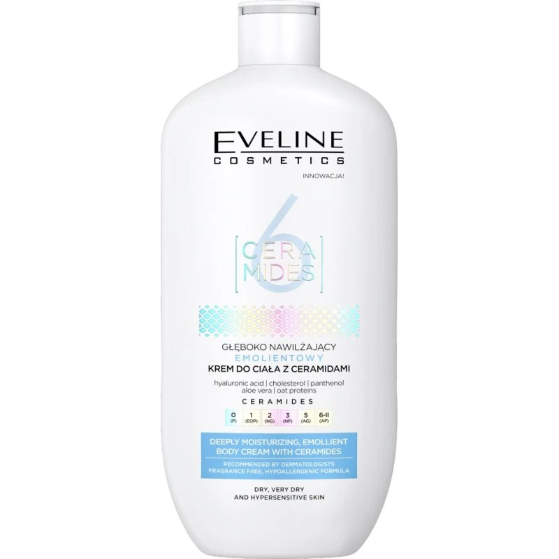 Eveline Cosmetics 6 Ceramides krem do ciała nawilżający 350ml