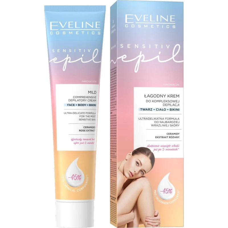 Eveline Cosmetics Sensitive Epil krem do depilacji 125ml