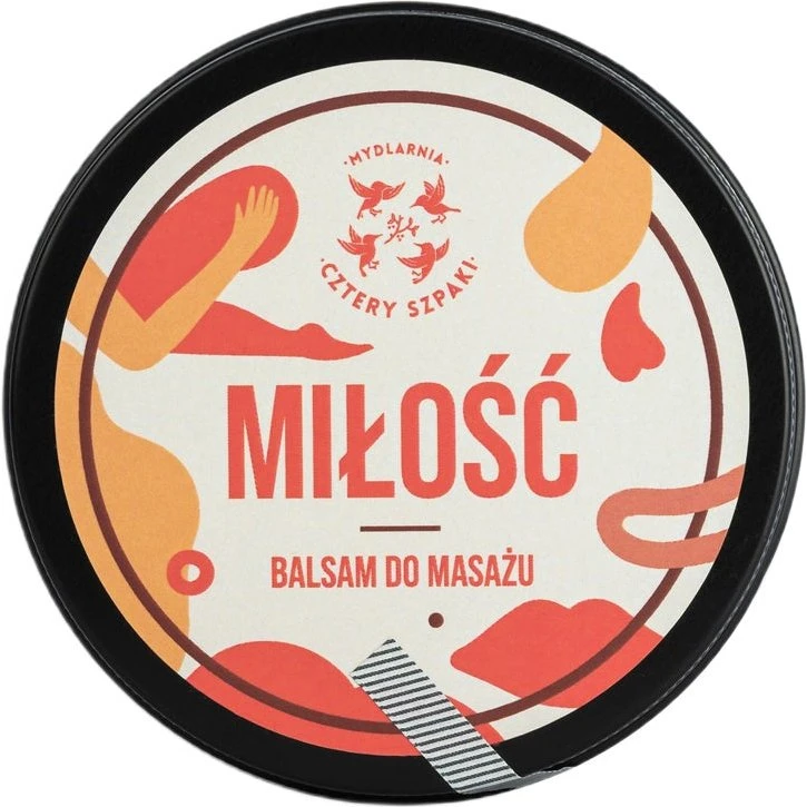 Mydlarnia Cztery Szpaki Balsam do masażu Miłość 100ml