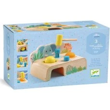 Djeco Multi Tap Drewniana Wbijanka 18m+