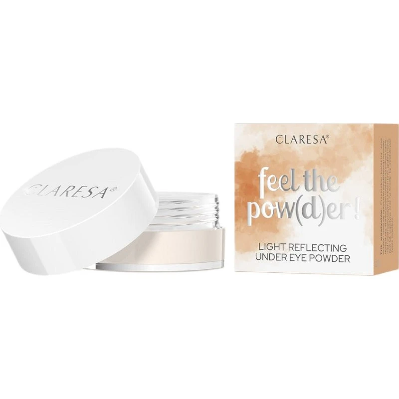 Claresa Feel The Pow(d)er! Sypki puder pod oczy 02 Beige 6g