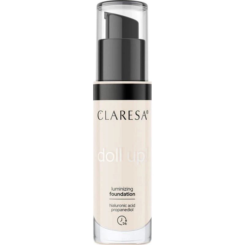 Claresa Doll Up! Podkład rozświetlający 03 Light-Medium 34g