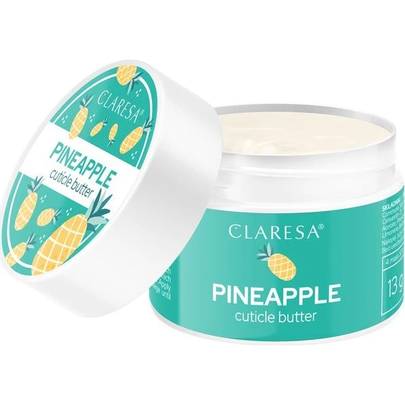 Claresa Cuticle Butter Pineapple 13g - Masełko do skórek