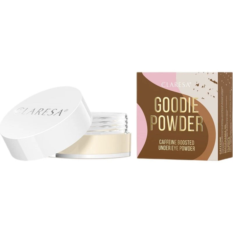 Claresa Goodie Powder puder pod oczy z kofeiną 6g