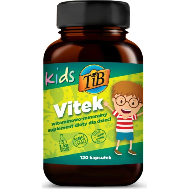 TiB® Witaminy dla Dzieci 120 kapsułek