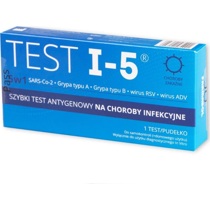 Farmabol Test I-5 szybki test antygenowy na choroby infekcyjne 1szt