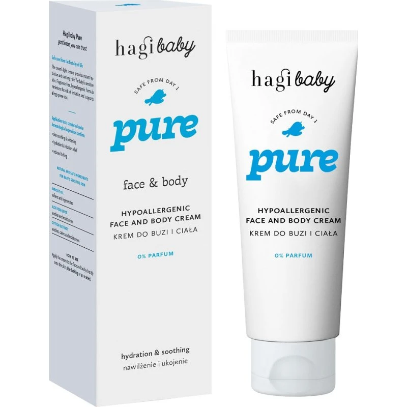 Hagi Baby Pure hipoalergiczny krem do buzi i ciała 75ml