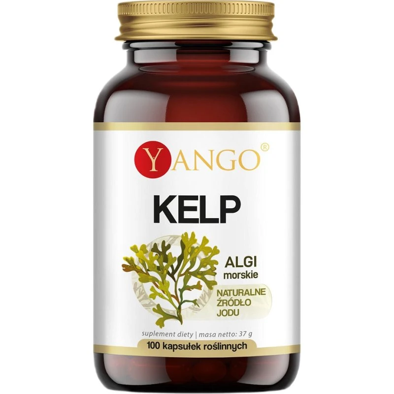 Yango Kelp Minerały Jod 100 kapsułek