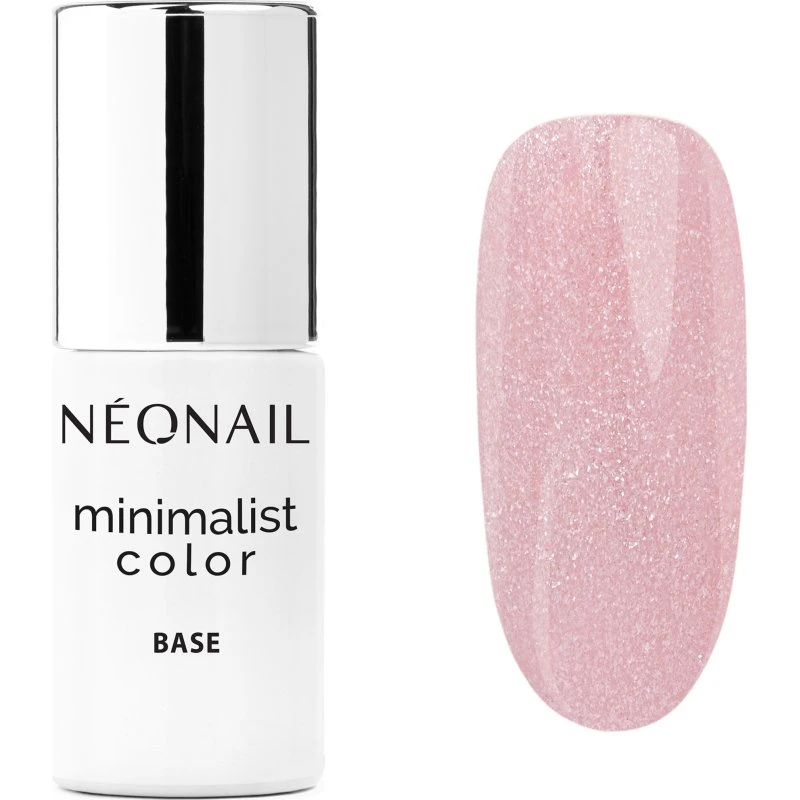 NEONAIL Baza hybrydowa Minimalist Color Base Shiny Rouge Tone