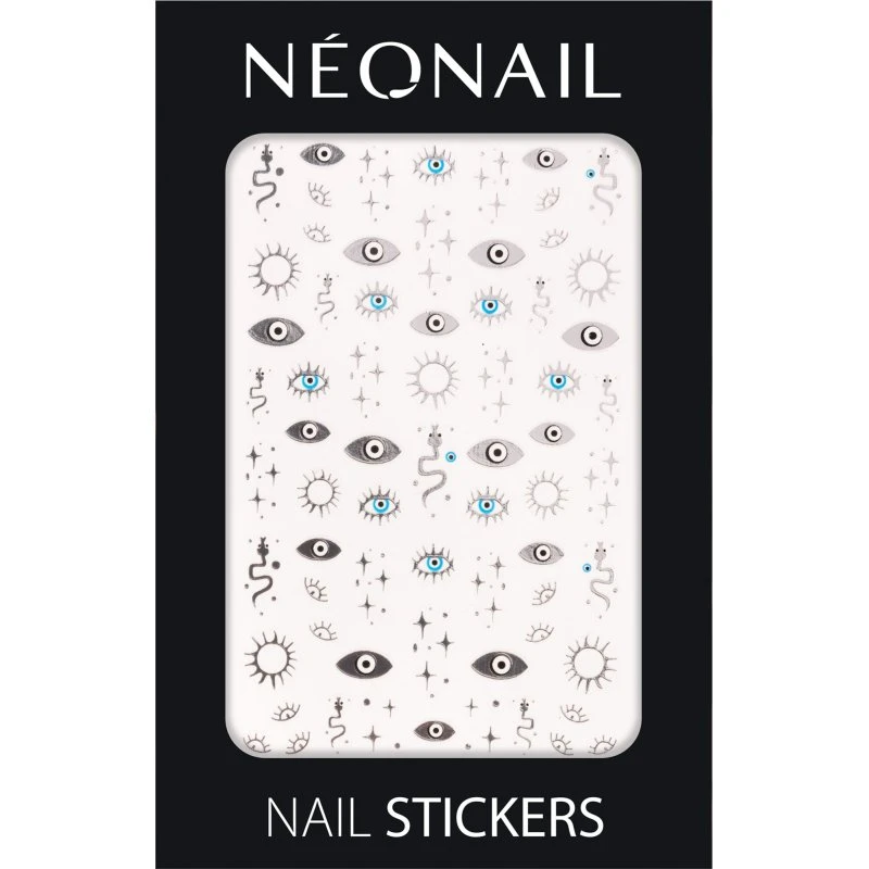 NEONAIL Naklejki na paznokcie Boho Silver