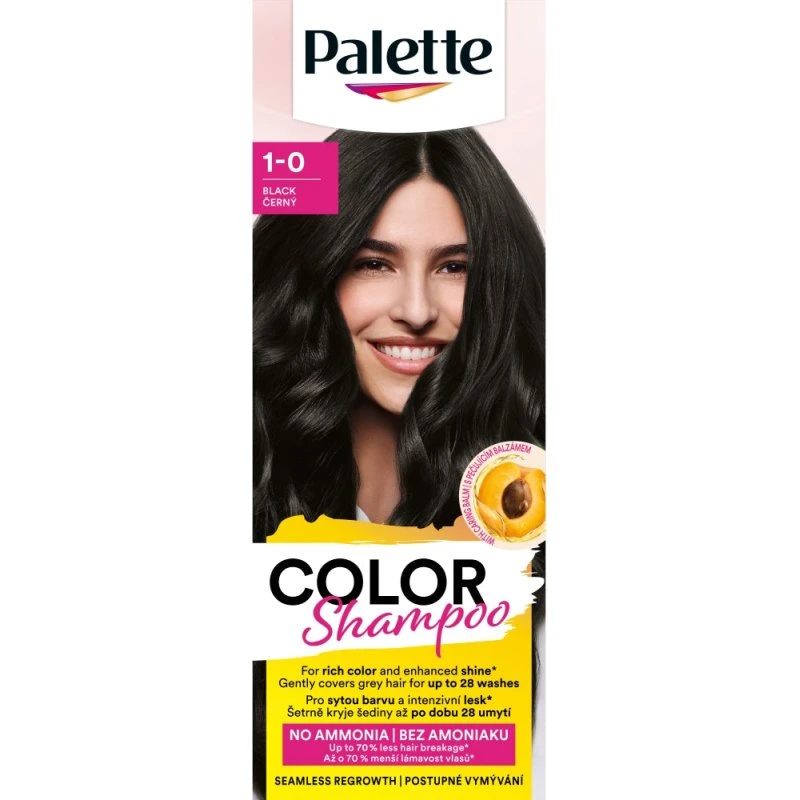 Palette Color Shampoo szampon koloryzujący 1-0 Black