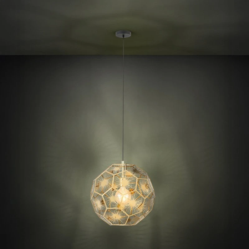 Stars of Light Skoura – Żyrandol mosiądz, Ø 50 cm, metal