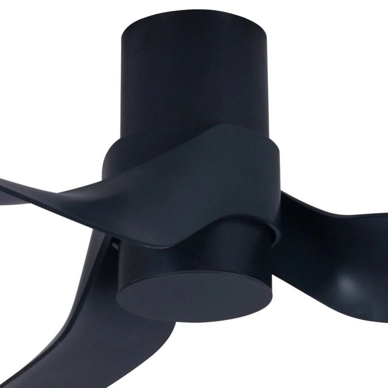 Wentylator sufitowy Nautica Beacon z oświetleniem LED, czarny