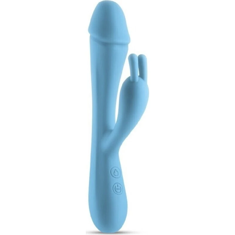 NS Novelties Obsessions Scarlett wibrator króliczek Light Blue
