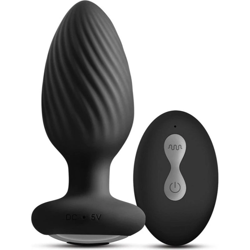 NS Novelties Renegade Alpine 2.0 Gyrating Plug Black