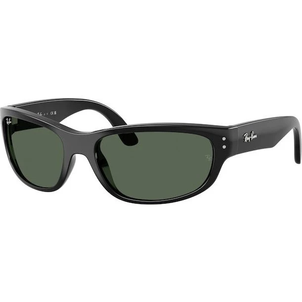 Ray-Ban Junior RJ 9189S 55 100/71 czarne z soczewkami zielonymi